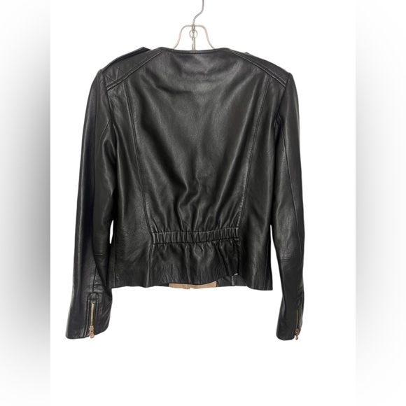 Massimo Dutti leather jacket - Picture 2 of 8